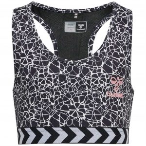 Hummel Black/White Mimmi Sports Top - Str. 104