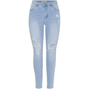Jewelly dame jeans JW607 - Denim