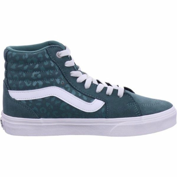 Kvinde Casual Sneakers Vans Filmore High Top Syren Mørkeblå 37