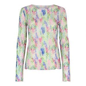 Liberté - Mesh Top - Limegreen Pastel Leo