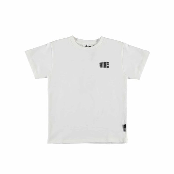 Molo | T-shirt Rasmus, white star