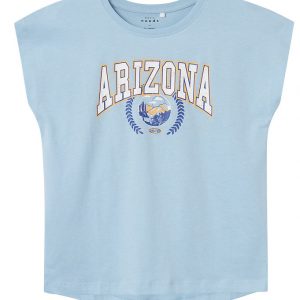 Name It T-shirt - NkfViolet - Chambray Blue/Arizona