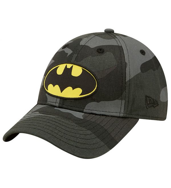 New Era Kasket - 9Forty - Batman - Grå Camouflage