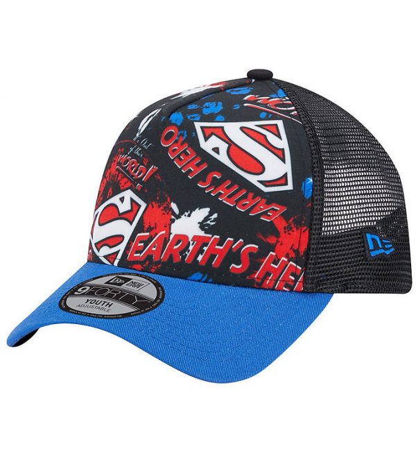 New Era Kasket - Superman - Blå/Sort