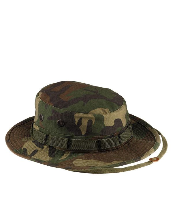 Rothco Vintage Boonie Hat (Woodland, US 7.3/4 / EU 62 cm)