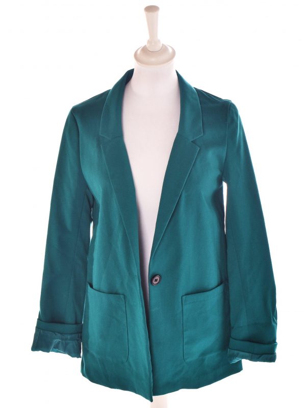 Secondhand - H&M Divided - Kvinde - Blazer - 36 / Turkis