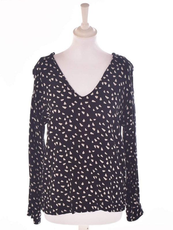 Secondhand - MSCH Copenhagen - Kvinde - Bluse - S / Sort