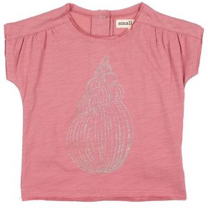 Small Rags T-shirt - Grace - Støvet Rosa m. Glitter
