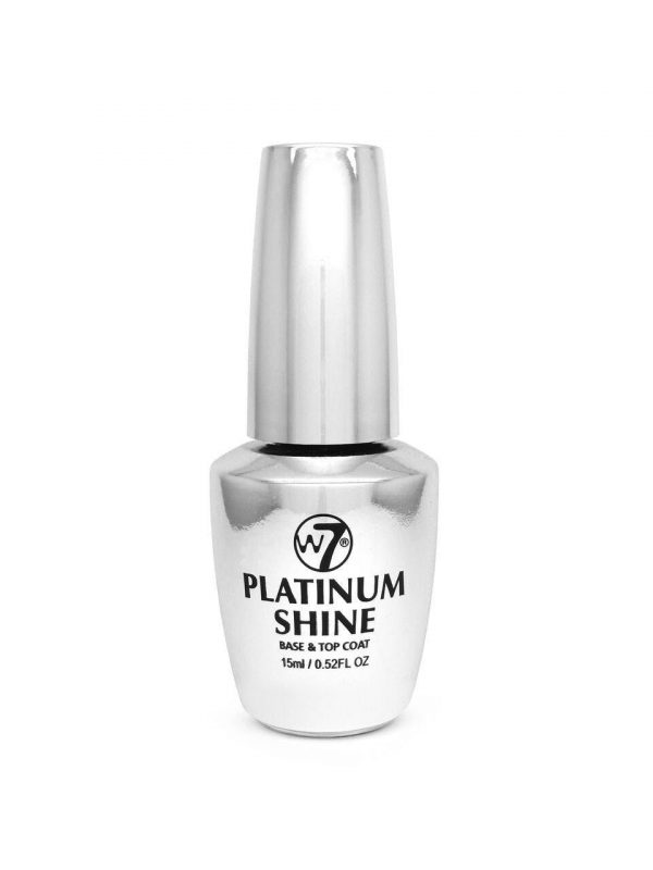W7 Nail Treatment Platinum Shine Base & Top Coat 15 ml