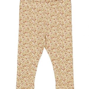 Wheat Leggings - Eggshell Flowers