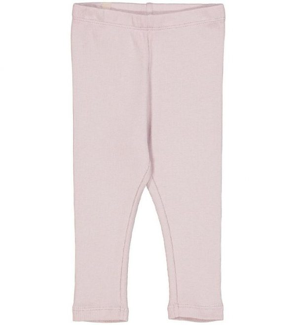 Wheat Leggings - Rib - Soft Lilac