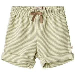 Wheat Shorts - Milton - Green Stripe