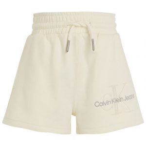 Calvin Klein Shorts - Monogram Logo - Papyrus