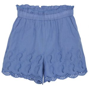 Creamie Shorts - Embroidery - Colony blue