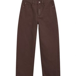 Grunt Jeans - Wide Leg Choco - Brun