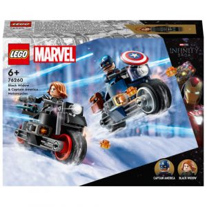 LEGO Marvel Black Widow og Captain Americas motorcykler