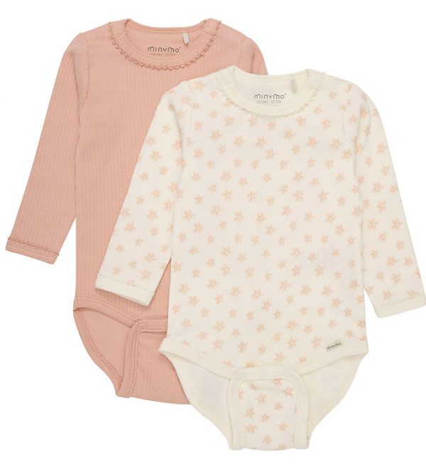 Minymo Body l/æ - 2-pak - Peach Beige