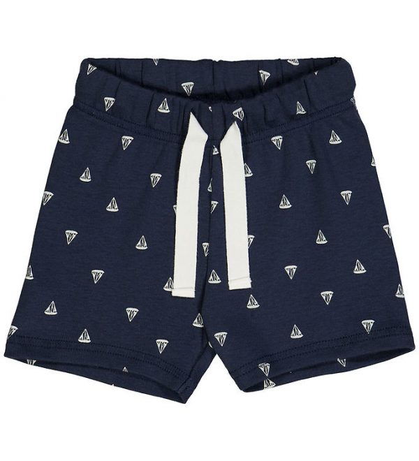 Müsli Shorts - Sailboat - Night Blue/Balsam Cream