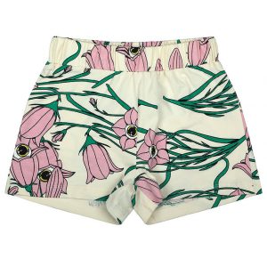 The New Shorts - TnKylie - White Swan Campanula Flower