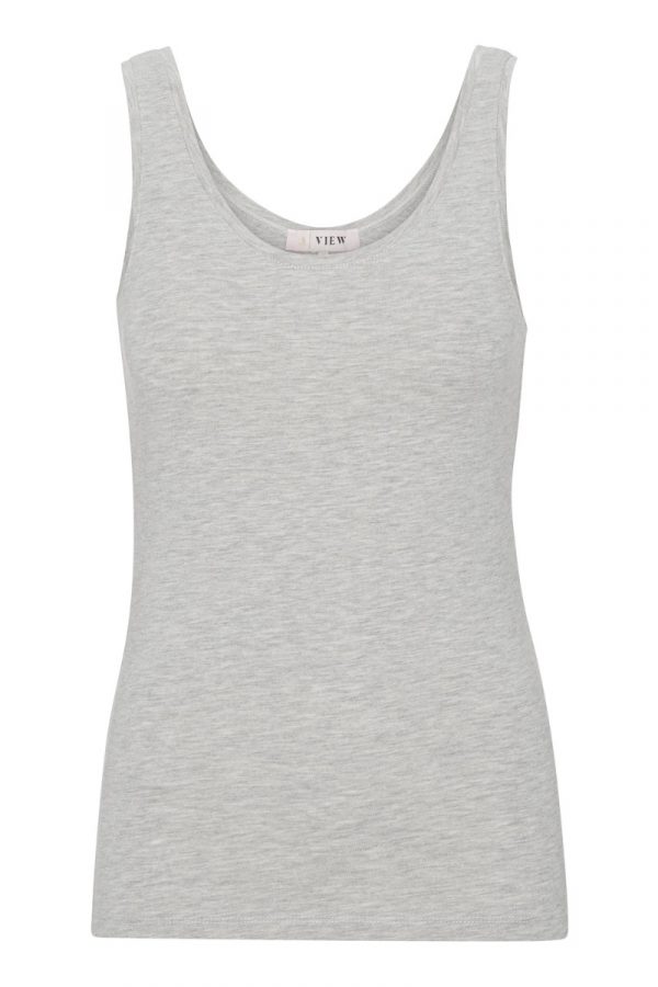 A-View - Top - Stabil Tank Top - Light Grey Melange