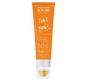 Annemarie Börlind SUN 2 in1 Cream & Stick anti-aging SPF 50 - 30ml.