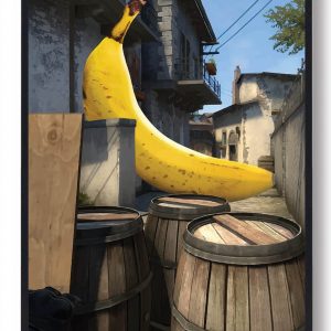 Banana - CS gamerplakater (Størrelse: S - 21x29,7cm (A4))