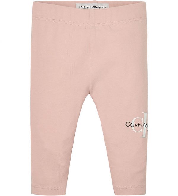 Calvin Klein Leggings - Monogram - Sepia Rose