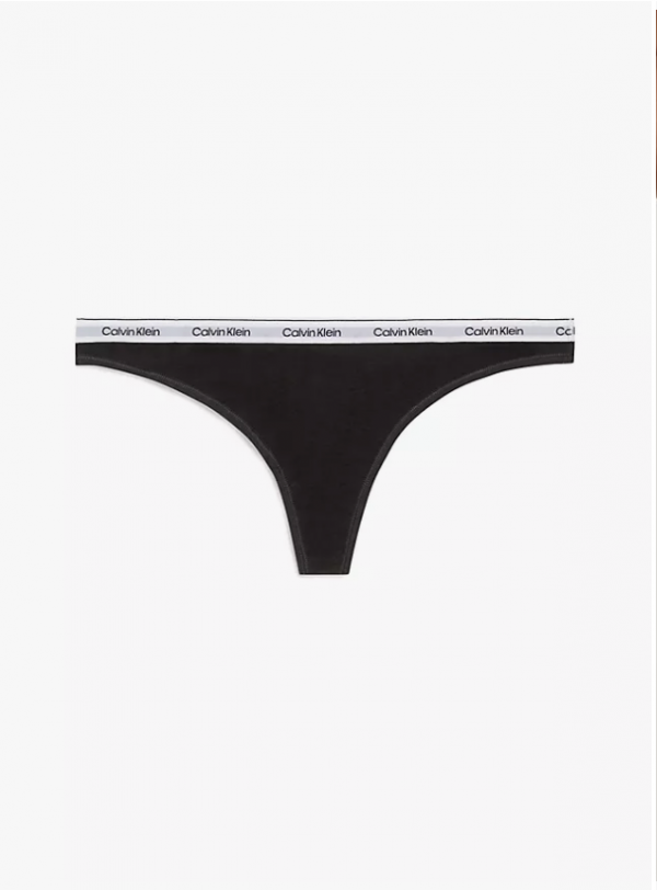 Calvin Klein Women Thong Qd5043e Black