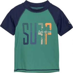 Color Kids Badebluse - Deep Sea/Navy m. Orange