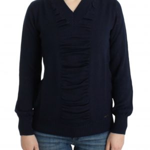 Costume National Elegant V-Neck Lightweight Sweater