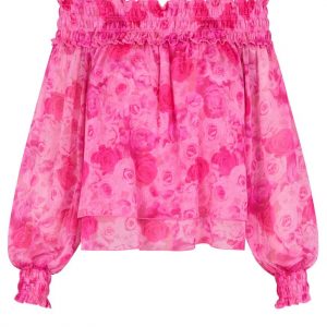 Cras Bluse - Sierra - Pink Rosegarden