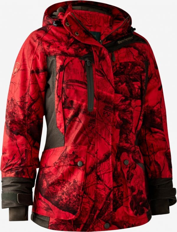 Deerhunter - Lady Raven Arctic jakke (Rød) - 36 (S)