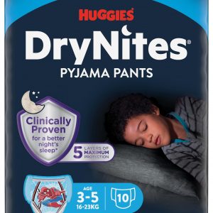 DryNites Boy Pyjama Pants 3-5 Years 10 stk