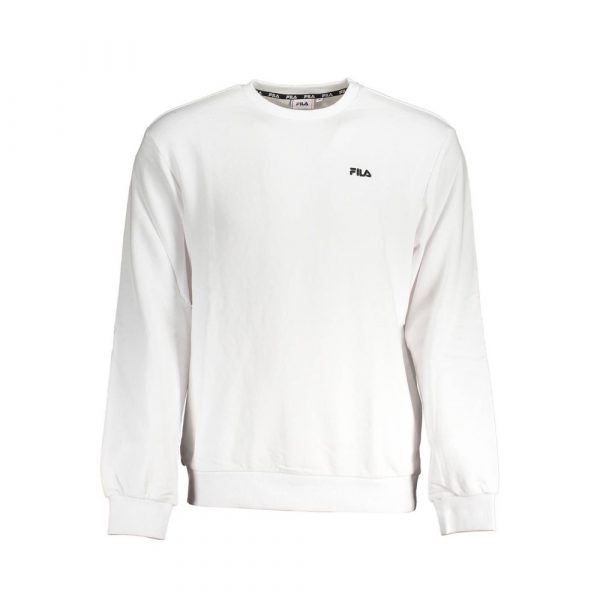 Fila Eco-Conscious White Crew Neck Sweater