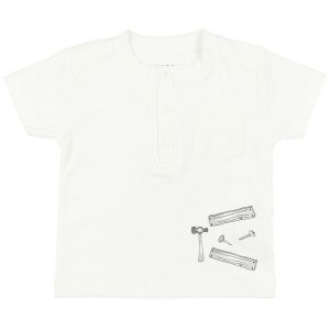 Fixoni T-shirt - Creme m. Print