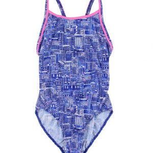 Funkita Badedragt - Diamond Back - UV50+ - Sky City