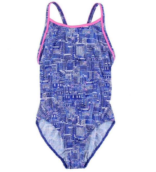 Funkita Badedragt - Diamond Back - UV50+ - Sky City