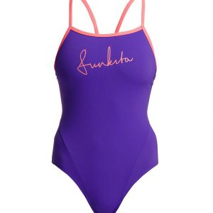 Funkita Badedragt - Single Strap - UV50+ - Purple Punch