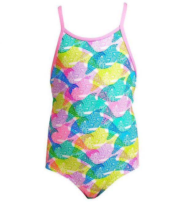 Funkita Badedragt - UV50+ - Printed One - Piece Pastel Porpie