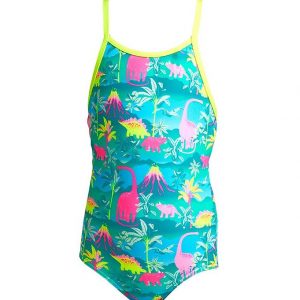 Funkita Badedragt - UV50+ - Printed One - Prehistoric Party