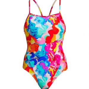 Funkita Badedragt - UV50+ - Single Strap - Messy Monet