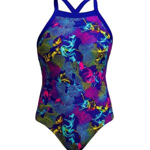 Funkita Badedragt - UV50+ - Sky Hi One - Oyster Saucy