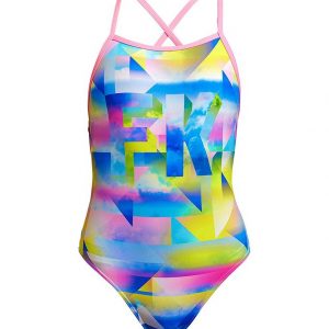 Funkita Badedragt - UV50+ - Strapped in - Counting Clouds