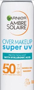 Garnier Ambre Solaire Super UV Over Makeup Mist With Hyaluronic Acid SPF50+ 75 ml