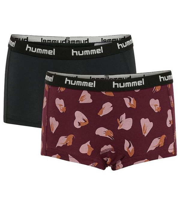 Hummel Hipsters - hmlCarolina - 2-pak - Windsor Wine