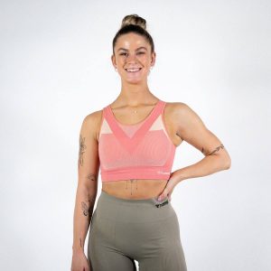 Hummel JOY Seamless Sports Top - Coral