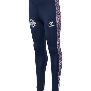 Hummel Leggings - hmlFSK Joy - Black Iris/Heather Rose