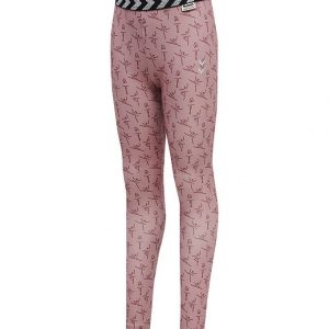 Hummel Leggings - hmlPrima Bee Pirouette - Woodrose