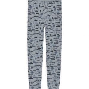 Hust and Claire Leggings - Uld/Bambus - Laki - Blue Wind