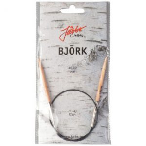 Järbo Björk Rundpinde Birk 40cm 4,00mm / 15.7in US6